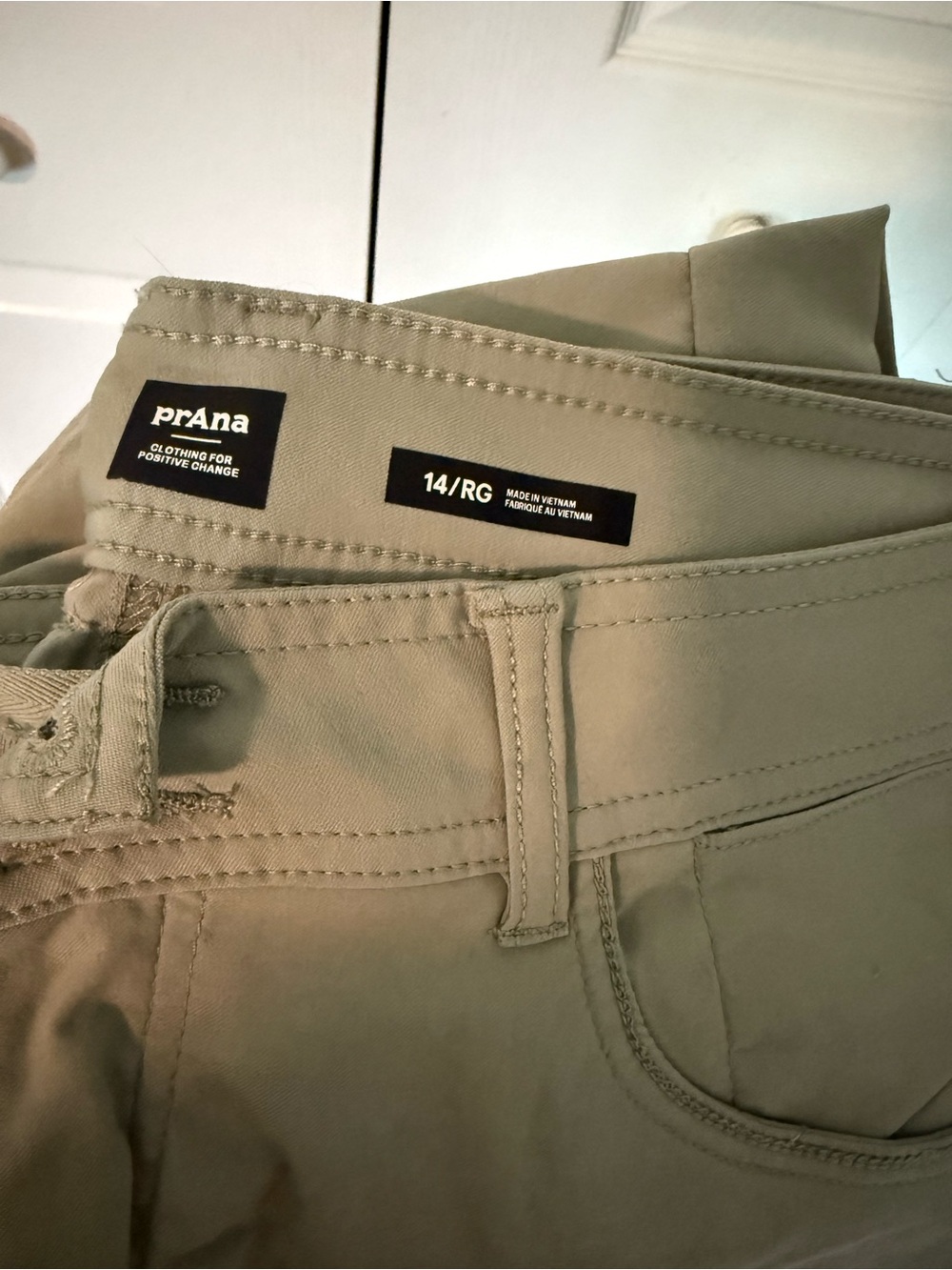 Prana Women’s Chino Pants - Light Khaki/Olive
